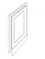 CNC Cabinetry Elegant Dove Kitchen Cabinet - BDE24