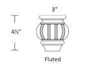 CNC Cabinetry Park Avenue White Kitchen Cabinet - BUN-F