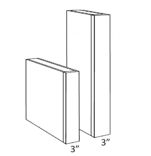 CNC Cabinetry Park Avenue White Kitchen Cabinet - CLM-30-15