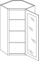 CNC Cabinetry Park Avenue White Kitchen Cabinet - GCWFI2430