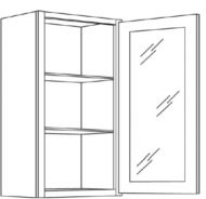 CNC Cabinetry Fashion White Kitchen Cabinet - GWFI1530