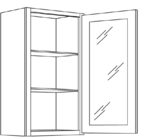 CNC Cabinetry Fashion White Kitchen Cabinet - GWFI1536