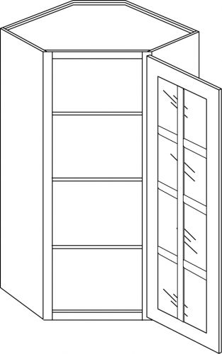 CNC Cabinetry Park Avenue White Kitchen Cabinet - MCWFI2442