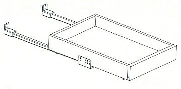 CNC Cabinetry Matrix Greystone Laminate Kitchen Cabinet - POS18
