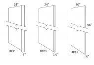 CNC Cabinetry Luxor White Kitchen Cabinet - REP384