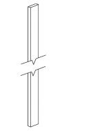 CNC Cabinetry Luxor Espresso Kitchen Cabinet - TF396