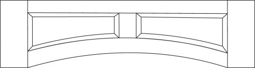 CNC Cabinetry Park Avenue White Kitchen Cabinet - VALP48