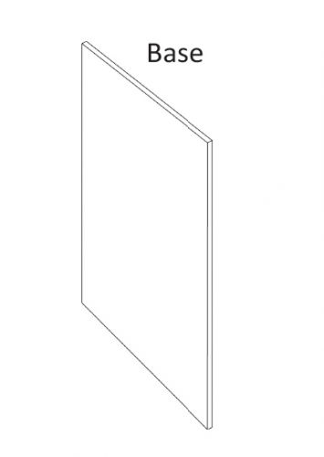 CNC Cabinetry Park Avenue White Kitchen Cabinet - VBES30