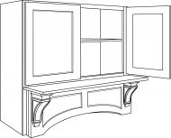 CNC Cabinetry Park Avenue White Kitchen Cabinet - WHACC36