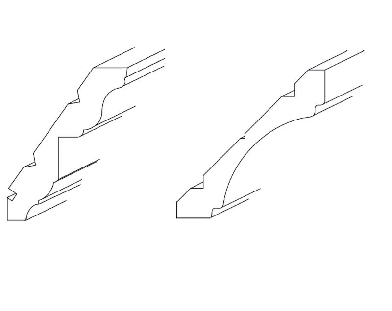 CLASSIC-MATRIX - SILVER LAMINATE-MOULDINGS